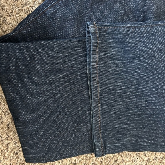 Ann Taylor Loft Curvy Bootcut Dark Wash Jeans Size 4 - Picture 4 of 5